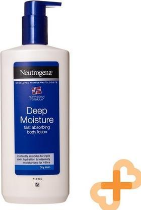 Actual product image Neutrogena Deep Moisture (Body lotion, 400 ml)