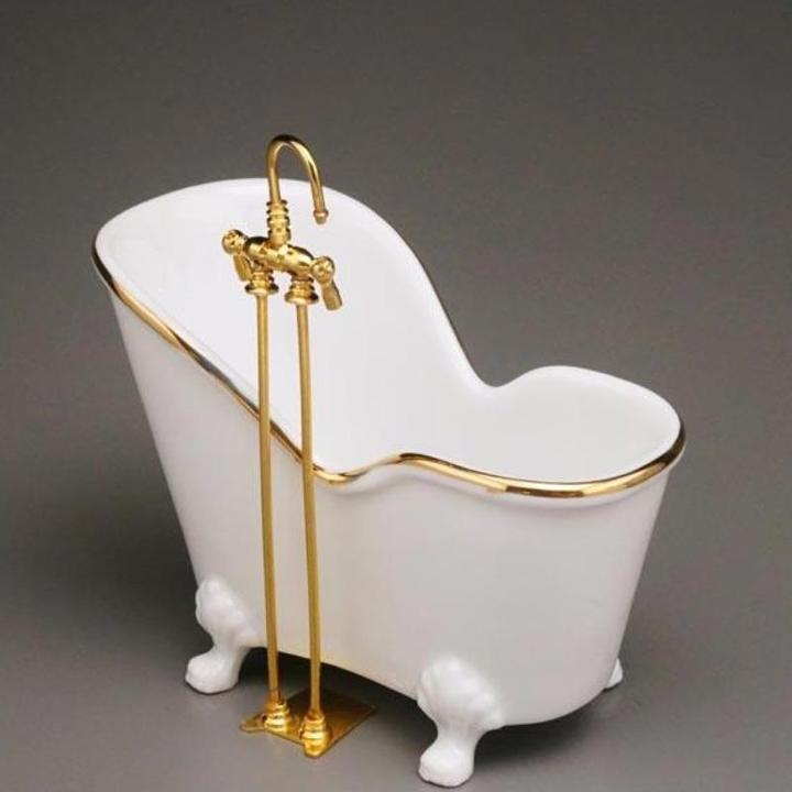 Produktbild Reutter 001.772/9 - Sitzbadewanne, weiss, Miniatur