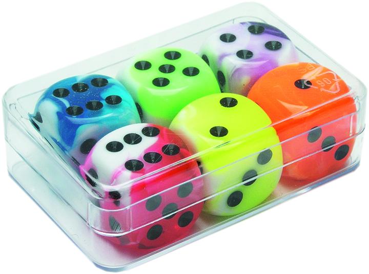 Weible Dadi Flashy 6 pezzi