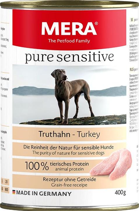 Actual product image Mera Pure wet dog food (Adult, 1 pcs., 400 g)