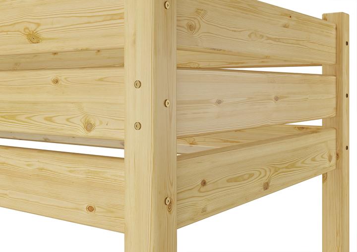 Produktbild Erst-Holz Etagenbett für Erwachsene Kiefer 90x200 Rollrosten Nische 100 Massivholz-Stockbett 60.16-09 (90 x 200 cm)