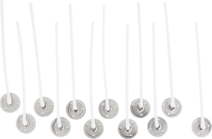 Produktbild Teelichtdocht mit Fuss, 12 Stk., 80mm, gewachst (12 Stk.)