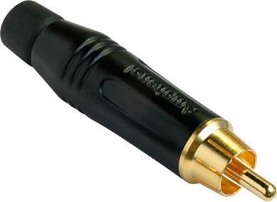 Actual product image Amphenol RCA Connector Male in Yellow