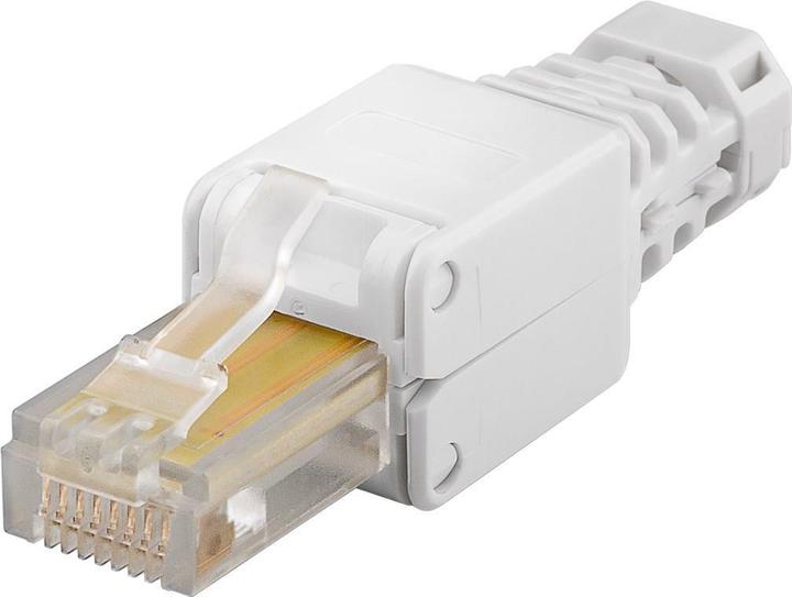 Image du produit Goobay Fiche RJ45 sans outil CAT 5e UTP non blindée (Câble réseau Connecteur)