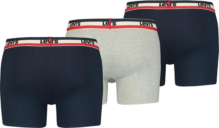 Immagine prodotto Levis Boxershorts Casual Stretch MEN SPRTSWR LOGO BOXER BRIEF 3P - 12035 (XL, confezione da 3)