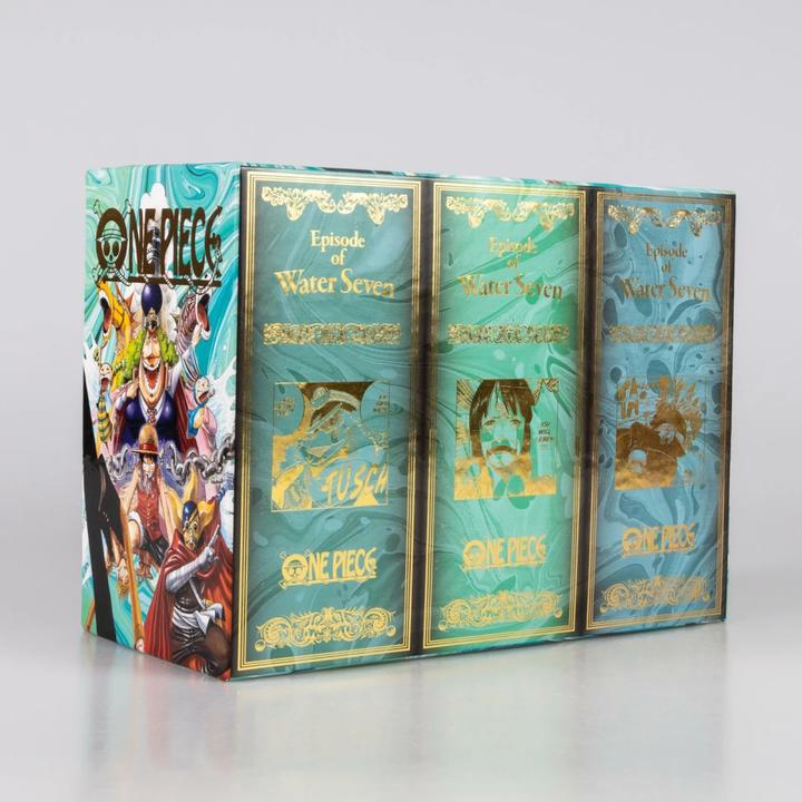 Image du produit One Piece Sammelschuber 4: Water Seven (inklusive Band 33–45) (Allemand, Eiichiro Oda, Ayumi von Borcke, 2023)