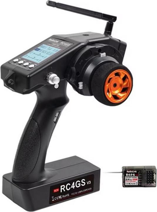RadioLink Fernsteuerung RC4GS V3 2.4 GHz, 5 Kanal, mit Empfänger