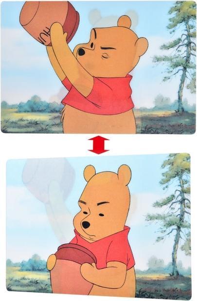 Immagine prodotto Disney Winnie the Pooh con il miele lenticolare - Cartolina (1 pz.)