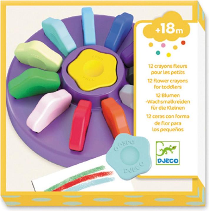 Actual product image Djeco Flowers (Multicoloured, 12 x)