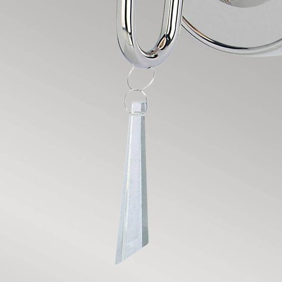 Produktbild Elstead Lighting Finsbury Park Wandleuchte E14 Poliertes Nickel (E14)