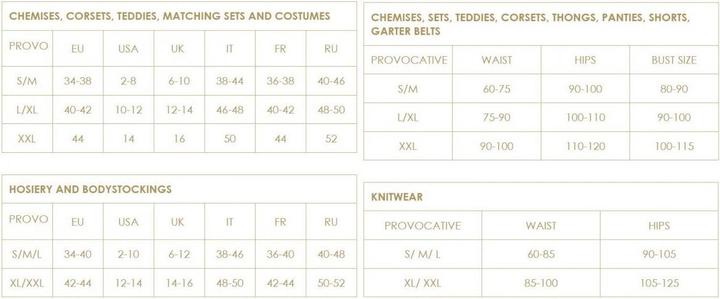 Produktbild Provocative Negligee in weiss (XL)