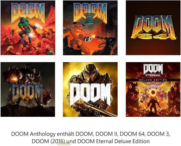 Actual product image Plaion Doom Anthology SWITCH C.E. (Switch, Switch Lite, Switch OLED)