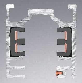 Actual product image Zumtobel 3PH busbar 1m white S2801250
