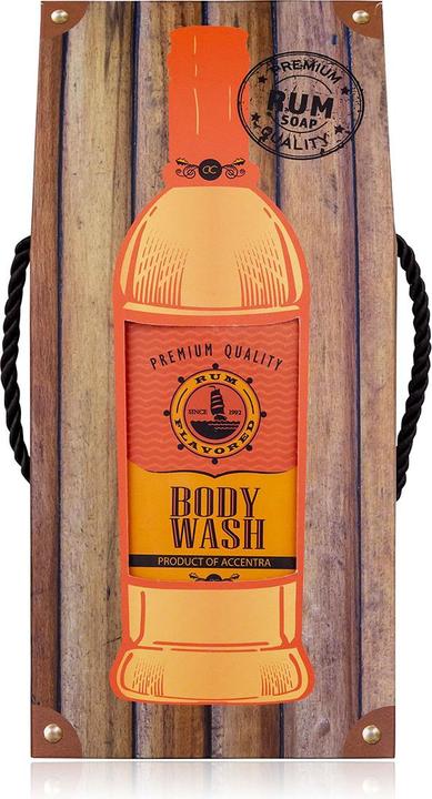 Accentra Duschgel für Männer RUM FLAVOR (Haarpflege set)