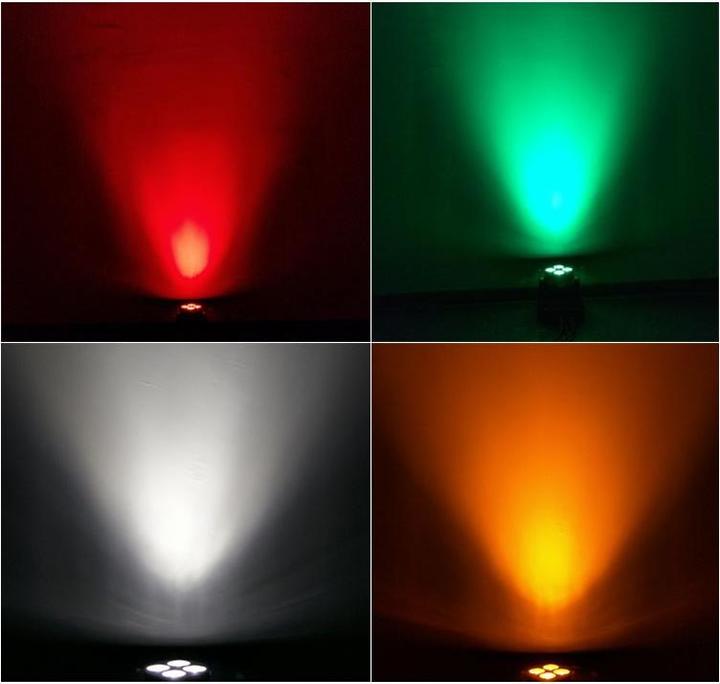 Immagine prodotto No Name NN 408 WASH 4x8W RGBW mini LED a testa mobile