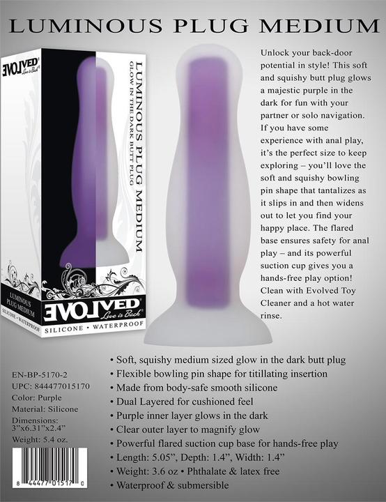 Immagine prodotto Evolved Dildo luminoso - Medio
