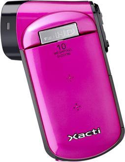 Sanyo Xacti VPC-CG100, FullHD, 5x opt. Zoom, Rot (12 x)