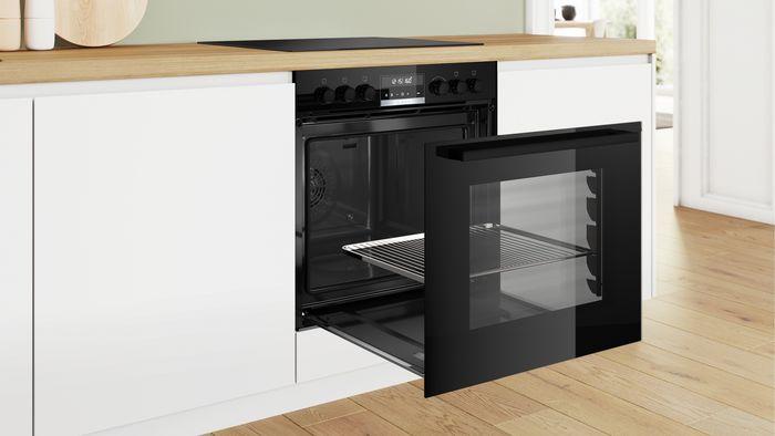 Actual product image Bosch Hausgeräte Built-in cooker set, HEB578BB4 + NXX675CB5E, built-in cooker, induction hob, HND679LS67
