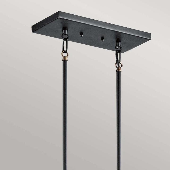 Produktbild Elstead Lighting Imahn Kronleuchter E27 5-fach Schwarz und Naturmessing