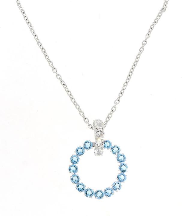 Actual product image Swarovski Exalta Necklace Blue (Swarovski Metal)