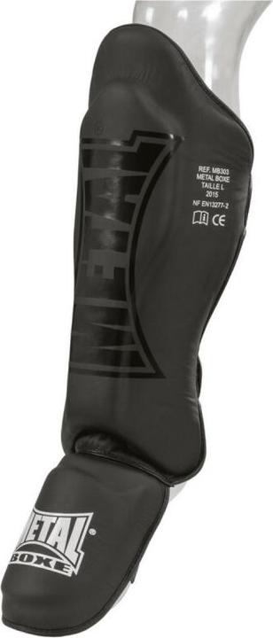Actual product image MetalBoxe Protege Tibia+Pied Anatomique L Black Light (L)
