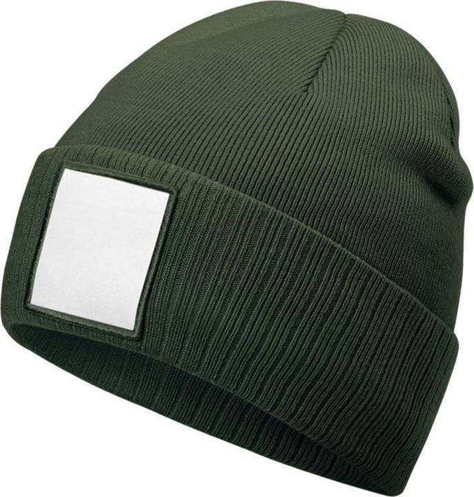 Actual product image Beechfield Appliqué Patch Beanie