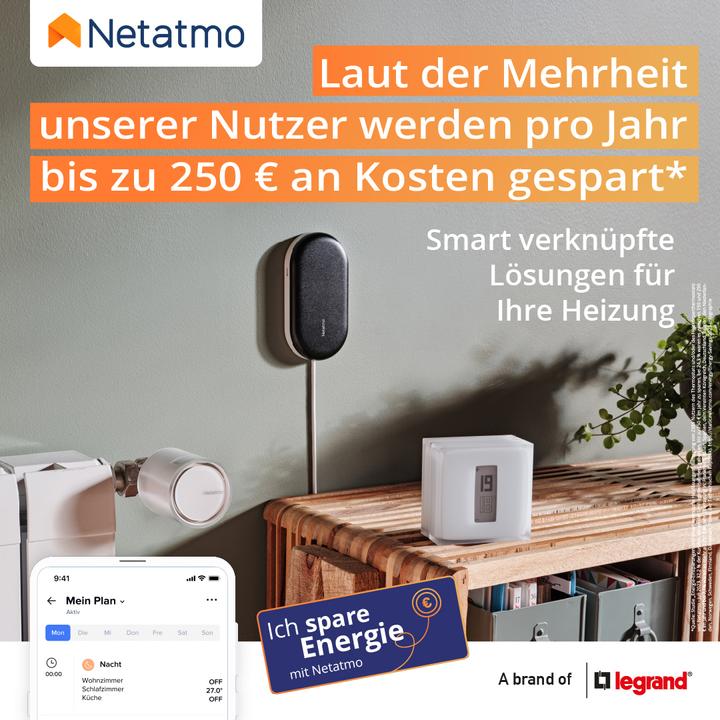 Productafbeelding Netatmo Slimme thermostaat