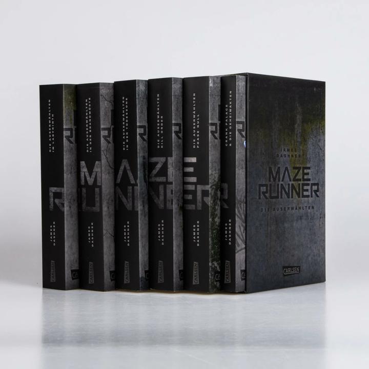 Produktbild Maze-Runner-Schuber (6 Bände im Taschenbuch-Schuber inklusive Bonusband mit »Crank Palace« und »Die (James Dashner, Deutsch)