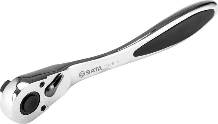 Actual product image SATA Heavy duty reversible ratchet, 1/4 ", 45 teeth, 153 mm (1/4")