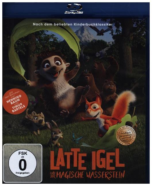 Actual product image Plaion Latte Hedgehog and the Magic Water Stone (Blu-ray) (Sale) (Blu-ray, 2020, English, German)