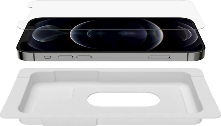 Actual product image Belkin ScreenForce TemperedGlass antimikrobiell (1 Piece, Apple iPhone 12 Pro, Apple iPhone 12)