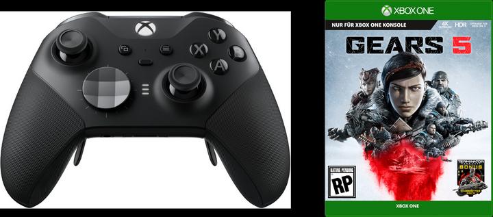 Microsoft Xbox Elite Controller + Gears 5