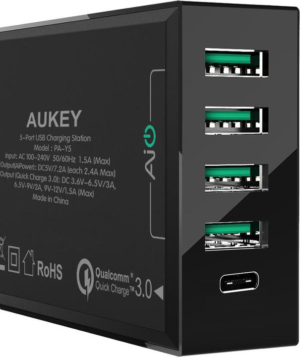 Actual product image Aukey Pa-Y5 (54 W)