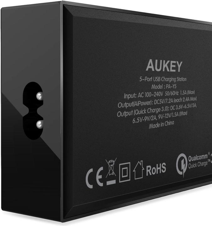 Actual product image Aukey Pa-Y5 (54 W)