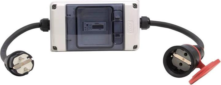 Produktbild Counttec EC116S Mobiler Stromzähler digital 16 A MID-konform: Ja 1 St.