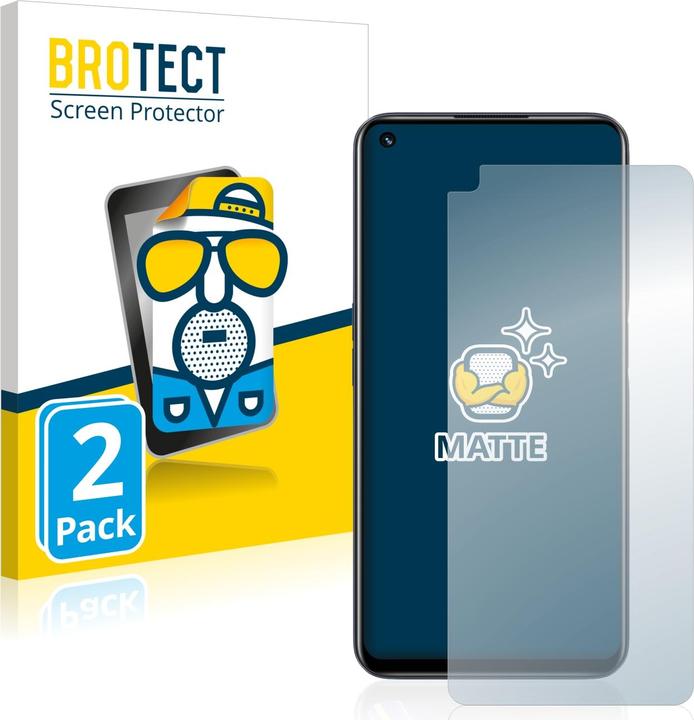 Produktbild BROTECT Entspiegelungs-Schutzfolie Displayschutz Matt (2 Stück, Realme 9 Pro+)