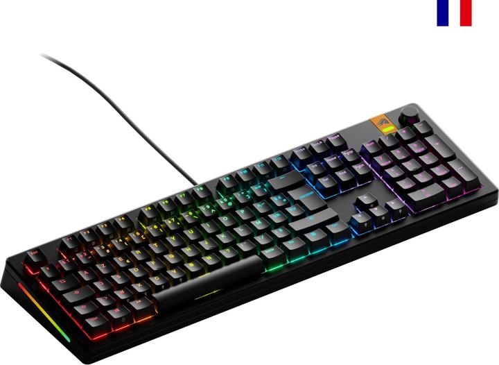 Actual product image Glorious GMMK 3 HE 100% Prebuilt Wired Black - FR (840408301138) (DE, Cable)