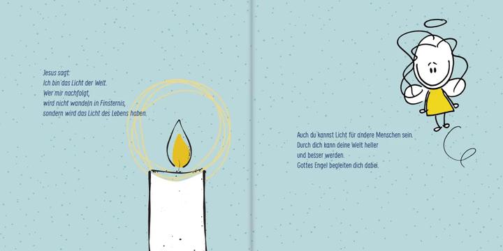 Produktbild Ein Engel, der dich begleitet – ein Geschenkbuch zur Erstkommunion (Deutsch, Kerstin Leitschuh, 2021)