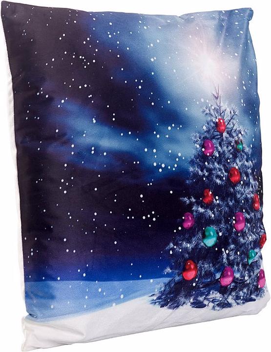 Produktbild Infactory Deko-Weihnachtskissen "Tannenbaum" (40 x 40 x 7 cm)