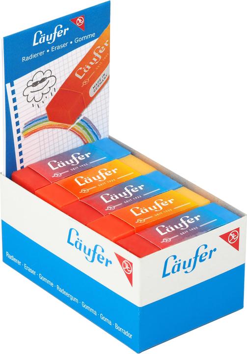 Actual product image Läufer Eraser Plast Color ass.