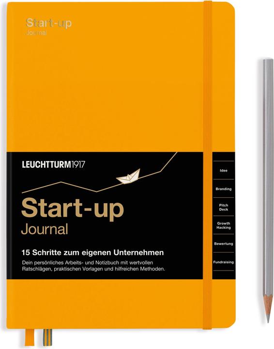 Produktbild Leuchtturm1917 Start-Up Journal (A5, Blanko, Harter Einband)