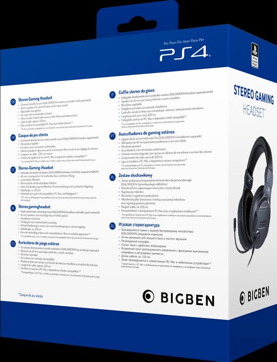 Produktbild Bigben Stereo Headset V3 (Kabelgebunden)