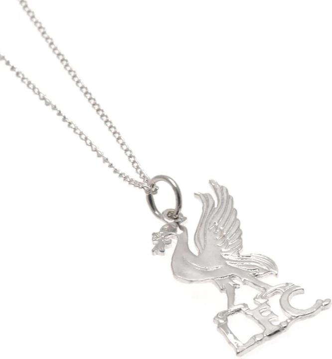 Immagine prodotto Score Draw Ciondolo e catena Liverbird in argento 925 (100% argento sterling)