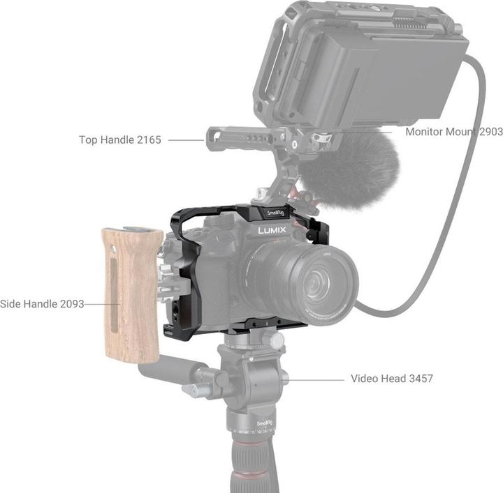 Immagine prodotto SmallRig Gabbia completa Panasonic LUMIX GH6 (Gabbietta)