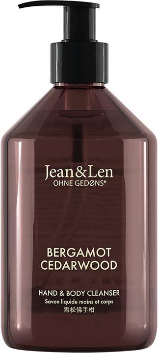 Jean & Len Hand & Body Cleanser Bergamot/Cedarwood, 500 ml (500 ml)