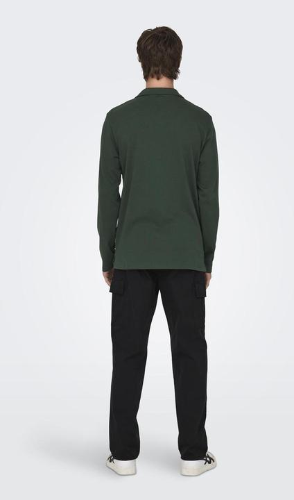 Produktbild Only & Sons Onsbrody Reg Split Neck Ls Polo Polo (S)