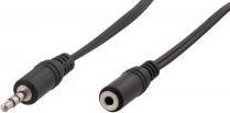 Actual product image T'nB RALLONGE CÂBLE JACK 3,5MM M/F 2M (NOIR) (2 m)