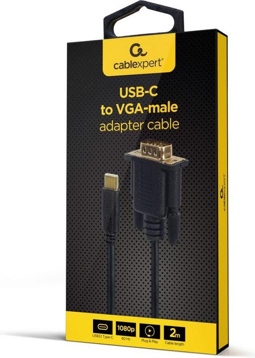 Produktbild Gembird USB-C zu (VGA, 200 cm)