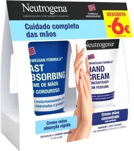 Actual product image Neutrogena Norwegian Formula Hand Cream Light Texture 75ml + Concentrated Hand Cream 50ml