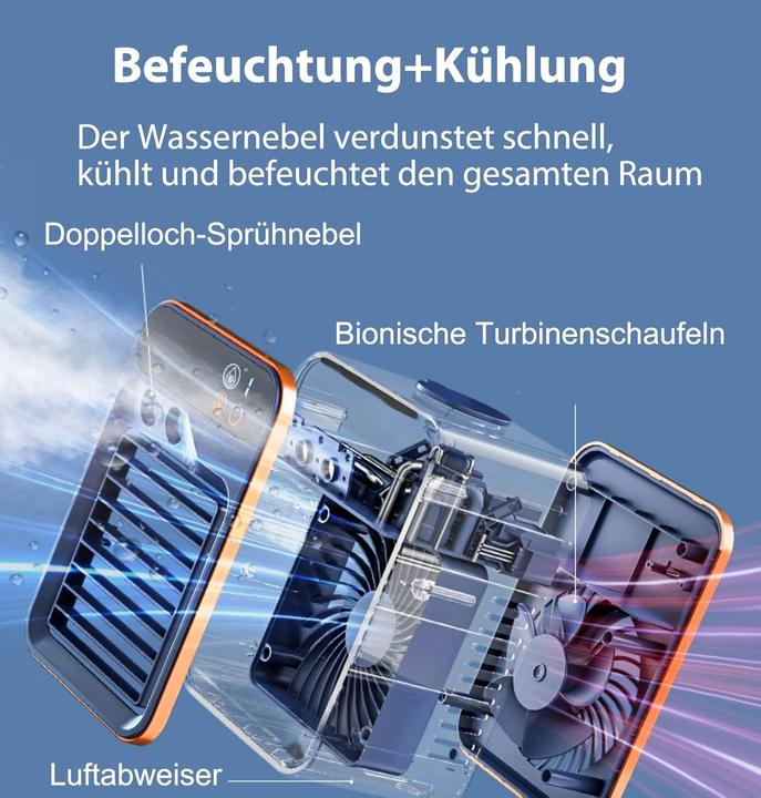 Produktbild hYwecy Tragbare Verdunstungs-Klimaanlage